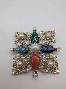 Vintage Sarah Coventry "Galaxy" Brooch